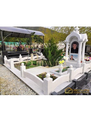 Часовня из мрамора «Большая» — ritualum.ru